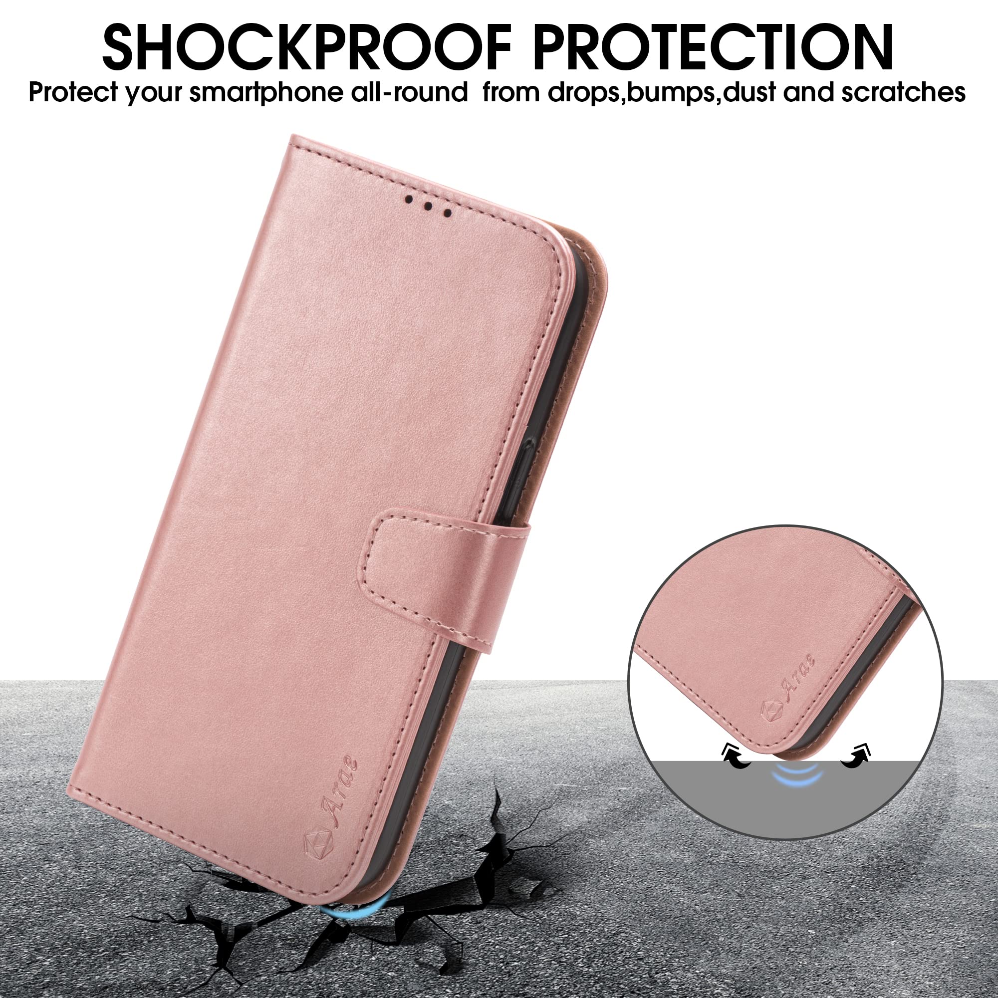 ZCDAYE Funda Para IPhone 13 Pro Max Con Tarjetero, Suave Y Estable