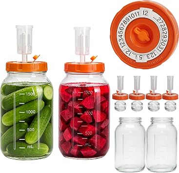 2Pack Fermentation Jar Complete Kit
