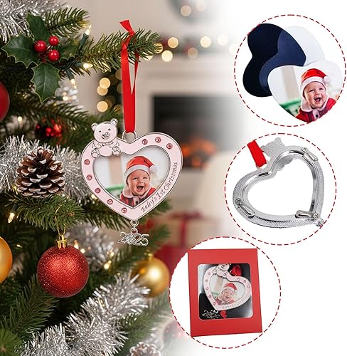 Vista 10 de Adorno de Navidad con llave para el hogar, regalo de inauguración de la casa 2022, nuevo regalo para recién casados, primer recuerdo de casa nueva