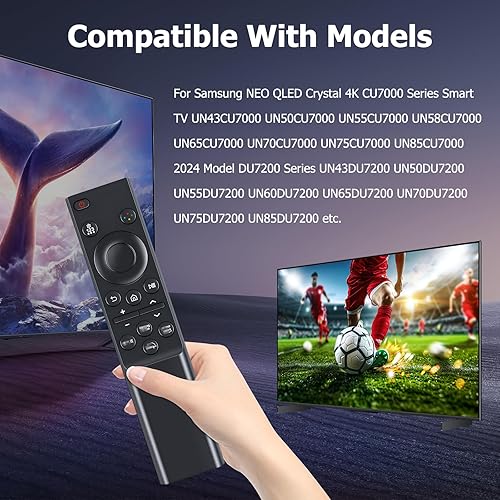 Miniatura 3 de BN59-01388A BN59-01388H Reemplazo de control remoto para Samsung NEO QLED Crystal 4K Series Smart TV UN75 UN85 UN43 UN50 UN55 UN58 UN65 UN70CU7000