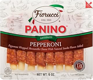 Fiorucci, Panino, Pepperoni & Mozzarella, 6 oz
