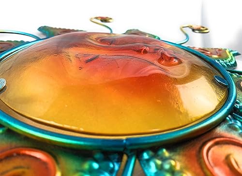 Miniatura 4 de GSC Decoración de pared con cara de sol de 16 pulgadas