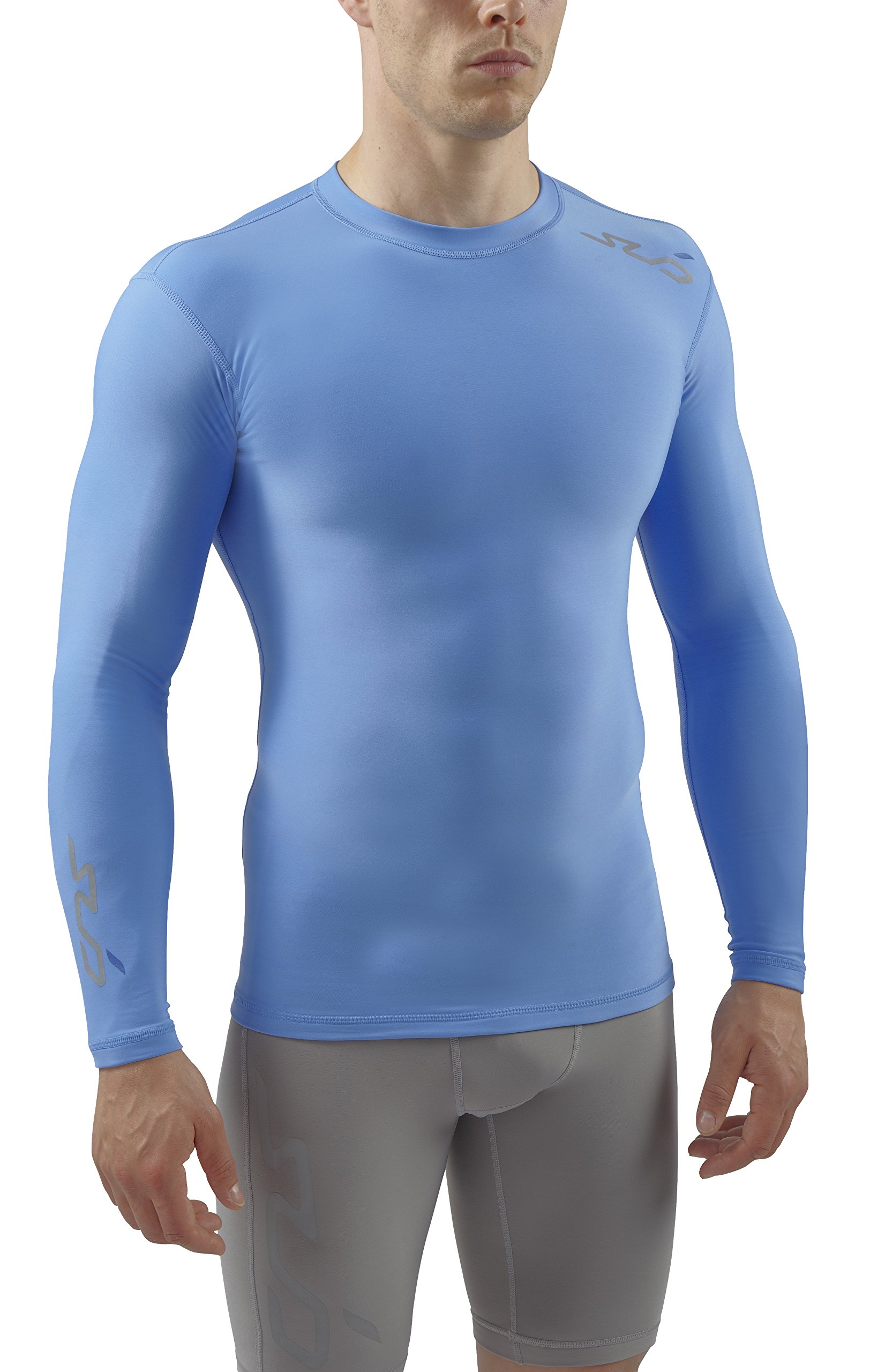 Sub SportsMens Winter Warm Vest Long Sleeve Thermal Base Layer Fleece -S