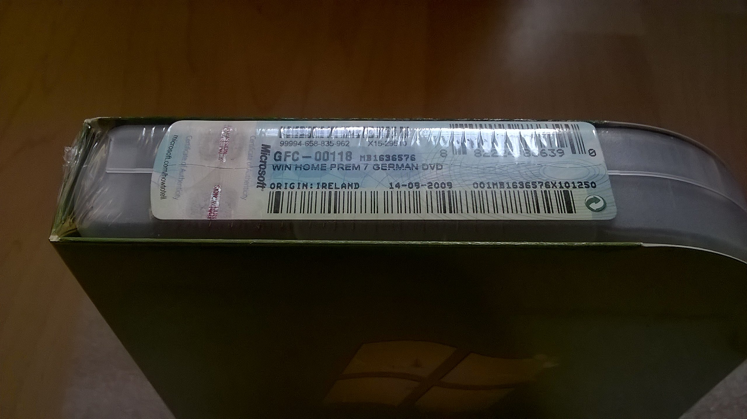 Windows 7 Home Premium 32/64 Bit