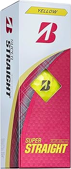 Amazon.co.jp: BRIDGESTONE(ブリヂストン)ゴルフボール SUPER STRAIGHT