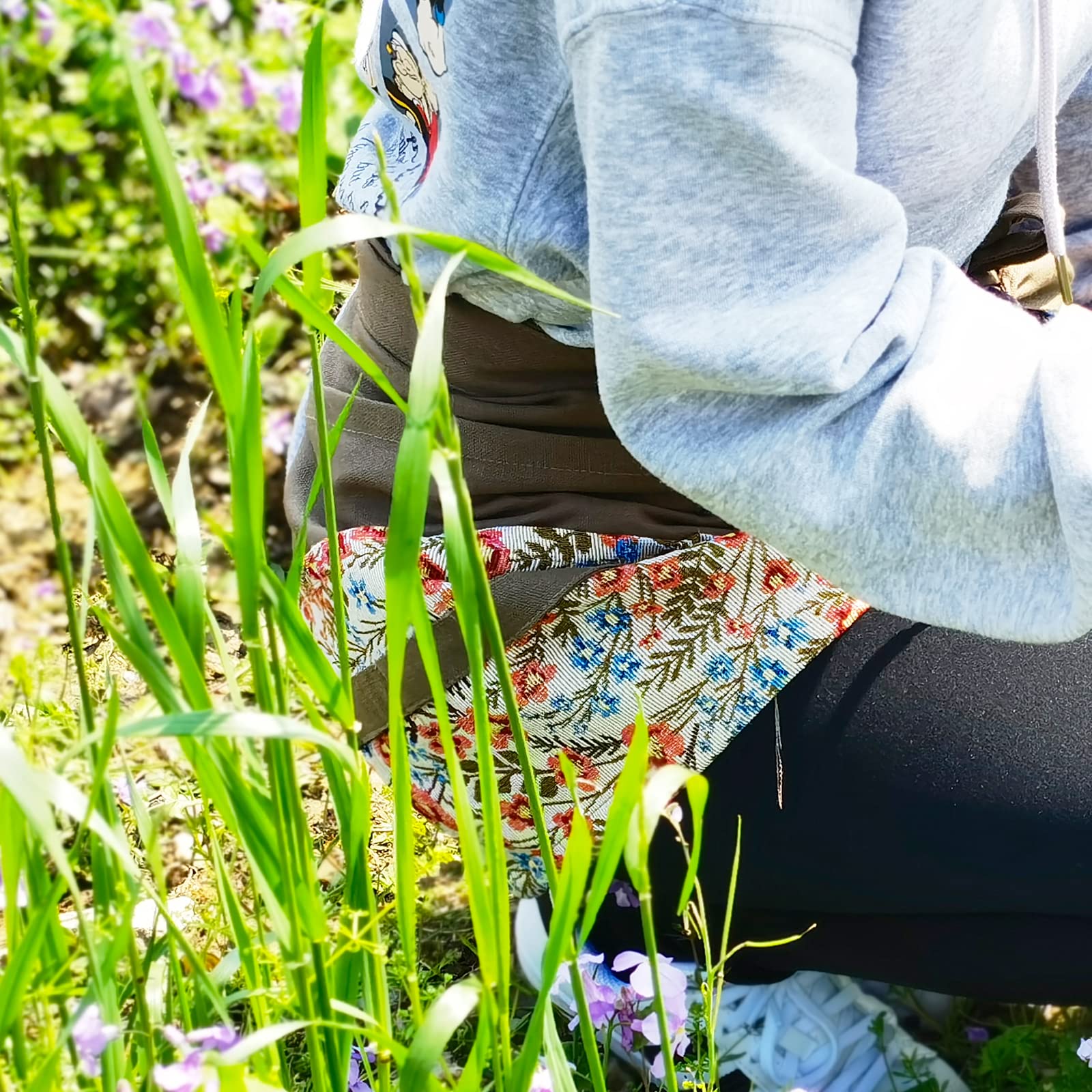 Gartenschürze für Frauen, Floristenschürze mit Taschen für Mehrzweck Gartenarbeit Kochen Reinigen Geschenk