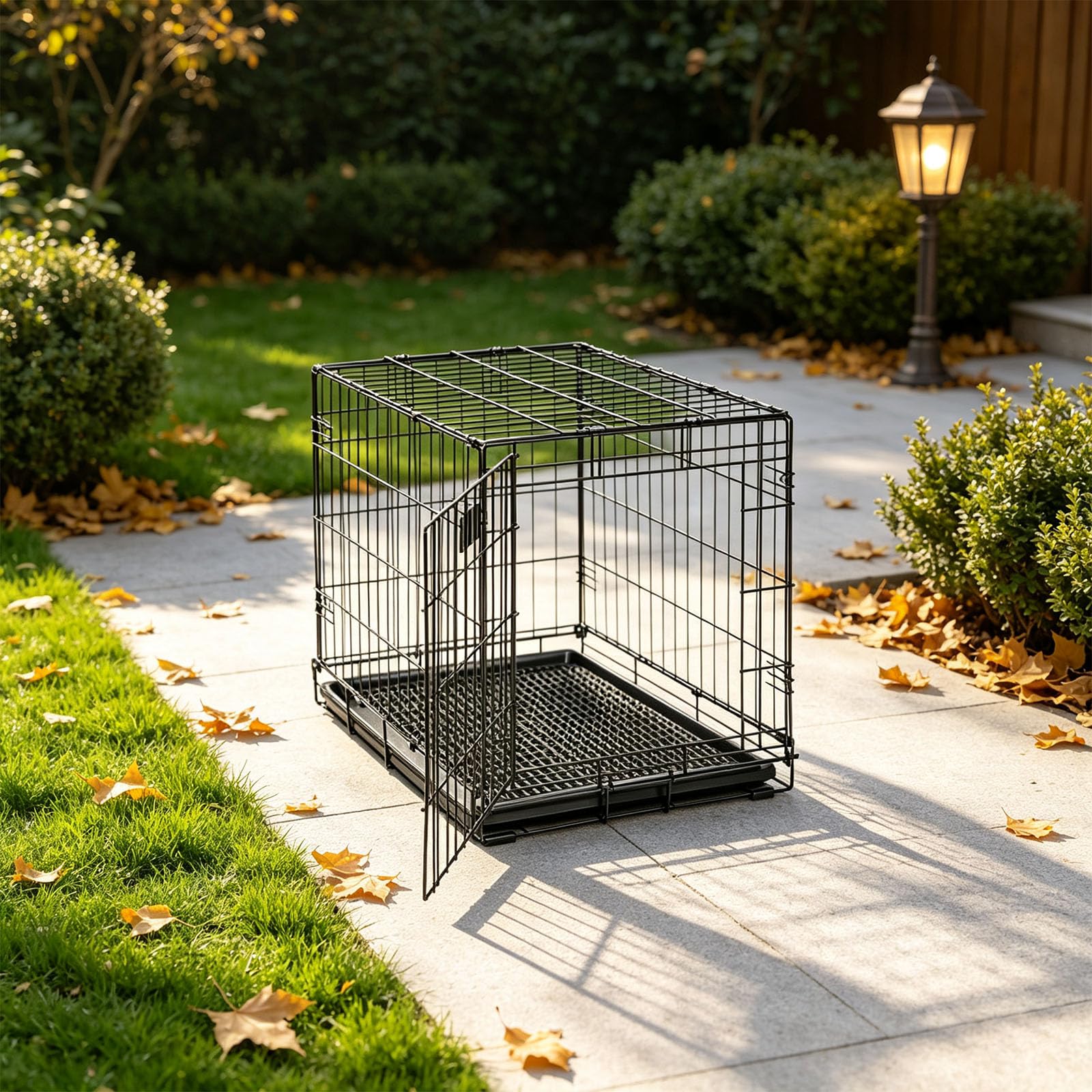 Piastrelle ad incastro per cani, per copertura della base del canile, in PVC resistente all'acqua, con parte superiore ventilata, set da 6 pezzi per uso interno