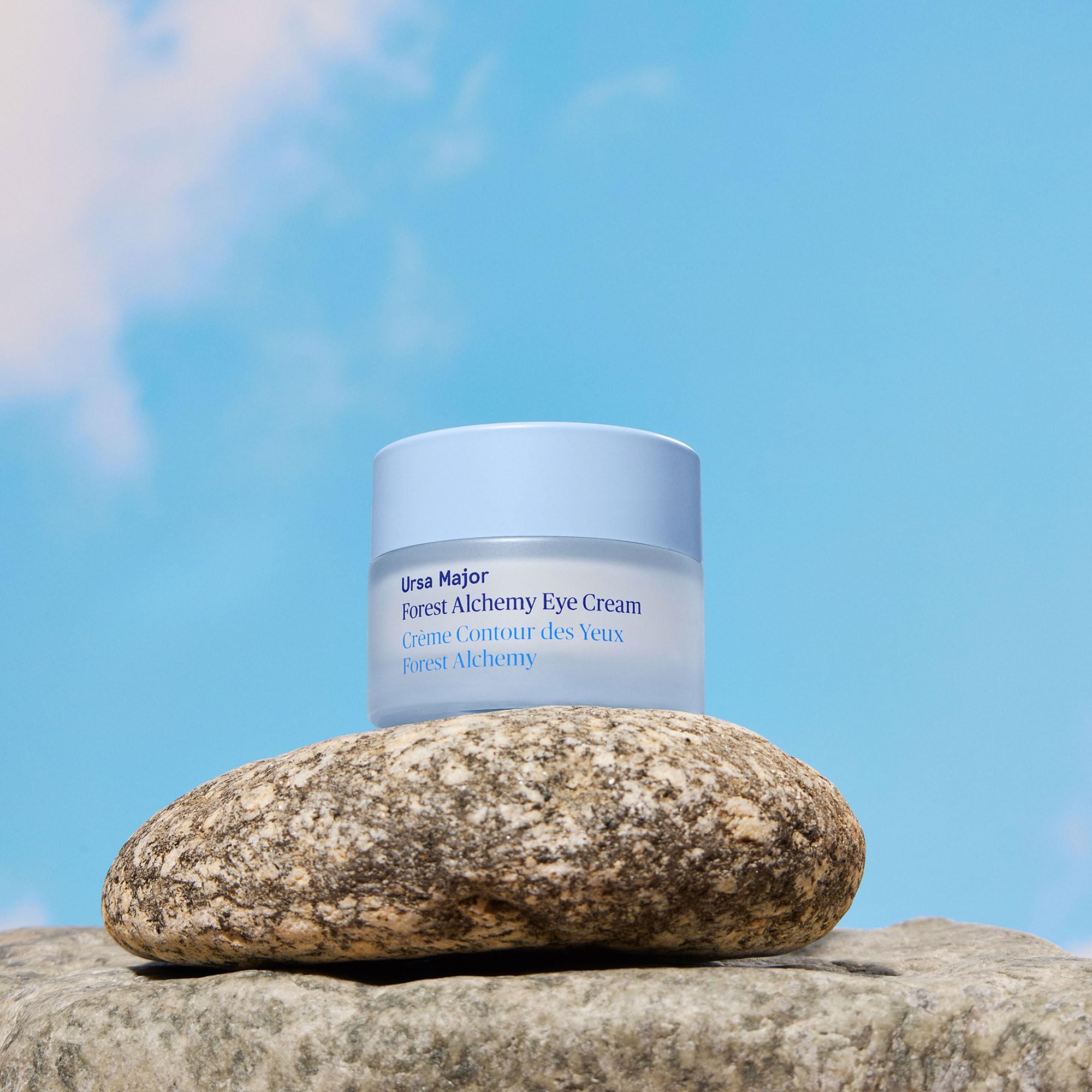 Ursa Major Forest Alchemy Eye Cream | Natural Under-Eye Moisturizer for Dark Circles, Fine Lines, Puffy Eyes and Wrinkles | Vegan, Cruelty-Free, Non-toxic, Unscented | 0.50 ounces