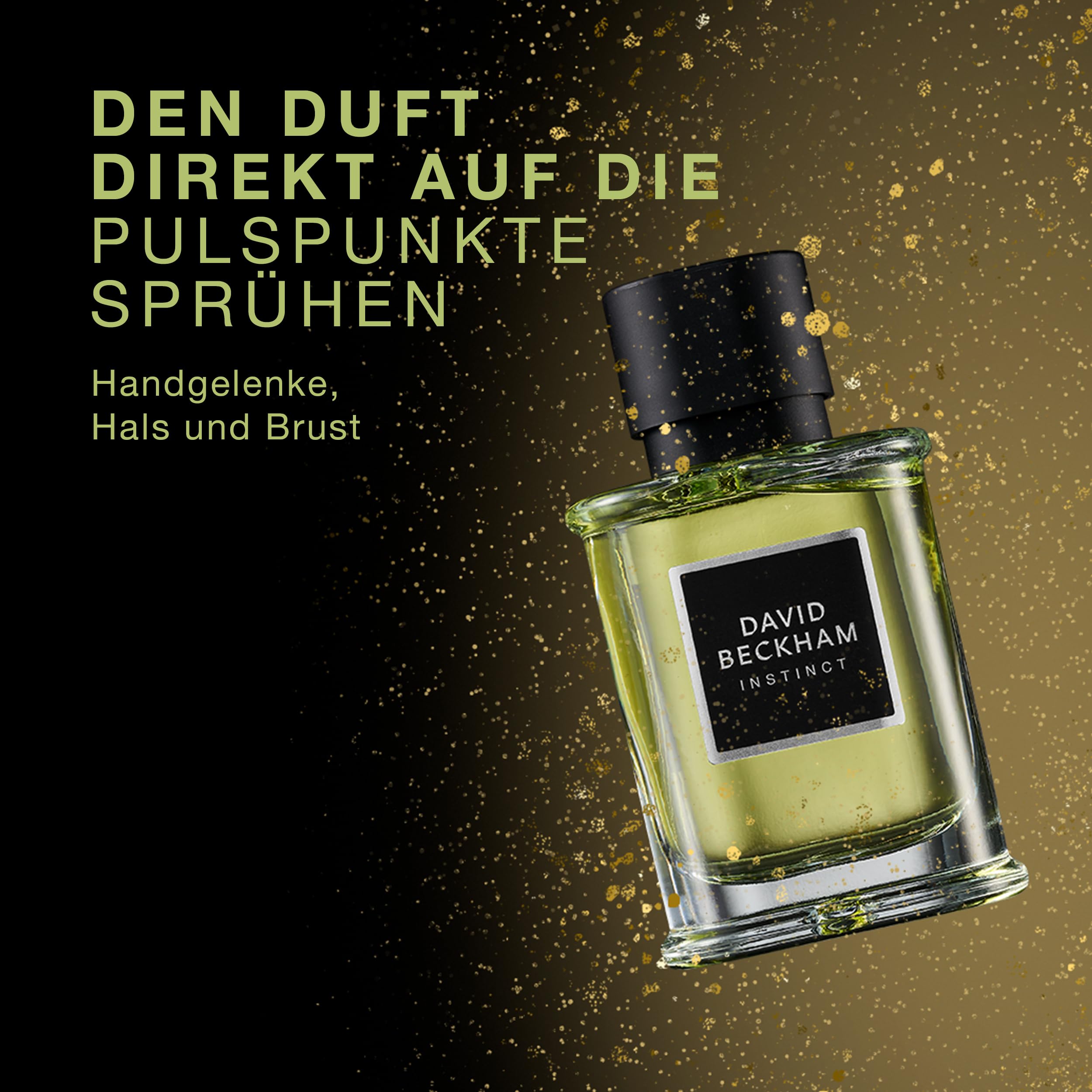 David Beckham Instinct Eau de Parfum- und Duschgel-Geschenkset für Männer, fesselnder Fougère-Zitrusduft, 50 ml + 150 ml