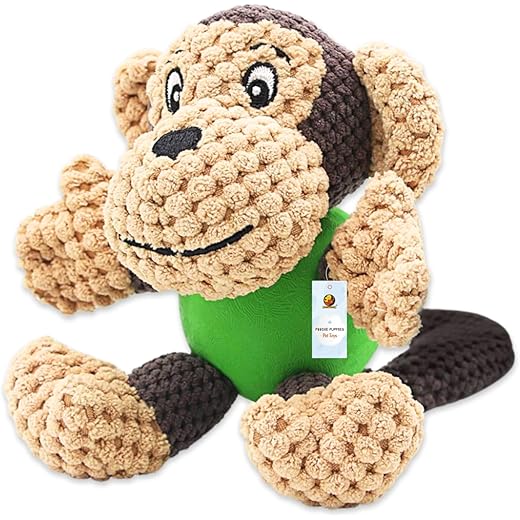 Foodie Puppies Interactive Dog Squeaky Toy - Medium