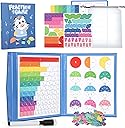 Magnetic Fraction Educational Puzzle, Magnetic Fraction Tiles and Circles, Elementary Fraction Manipulatives, Montessori Math Teaching Aid for Kids