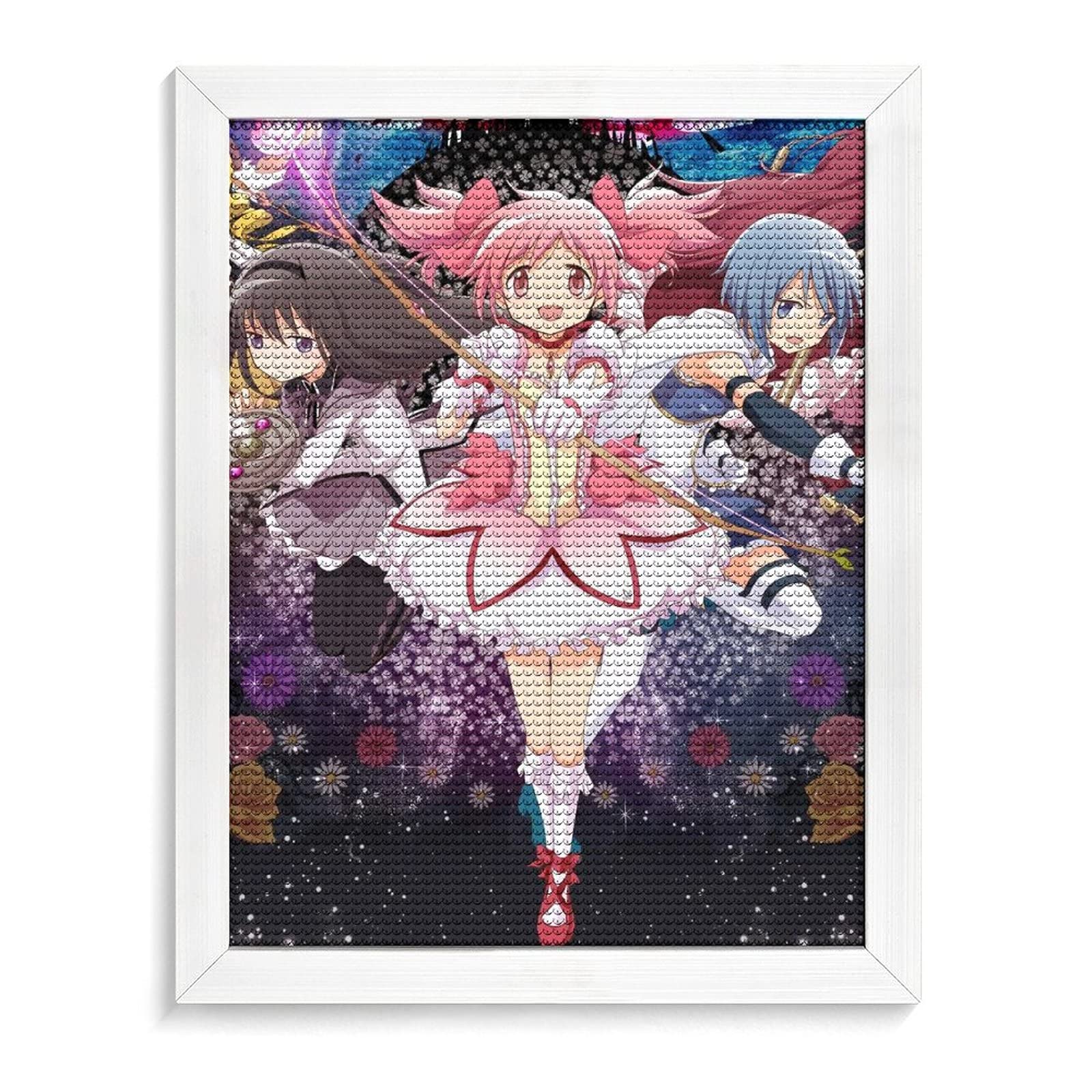 Amazon | ダイヤモンドアート アニメ 魔法少女まどか まどマギ