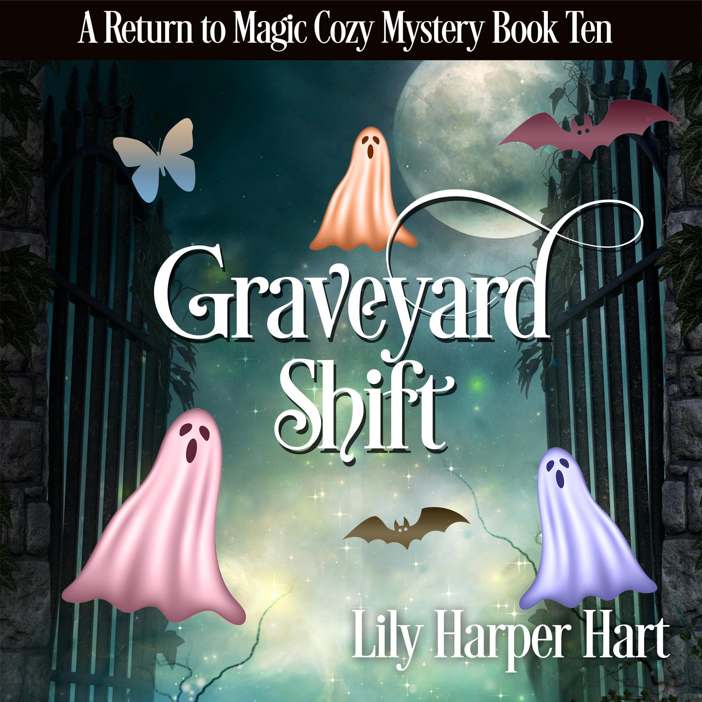 Cover art for Graveyard Shift: A Return to Magic Cozy Mystery, Book 10