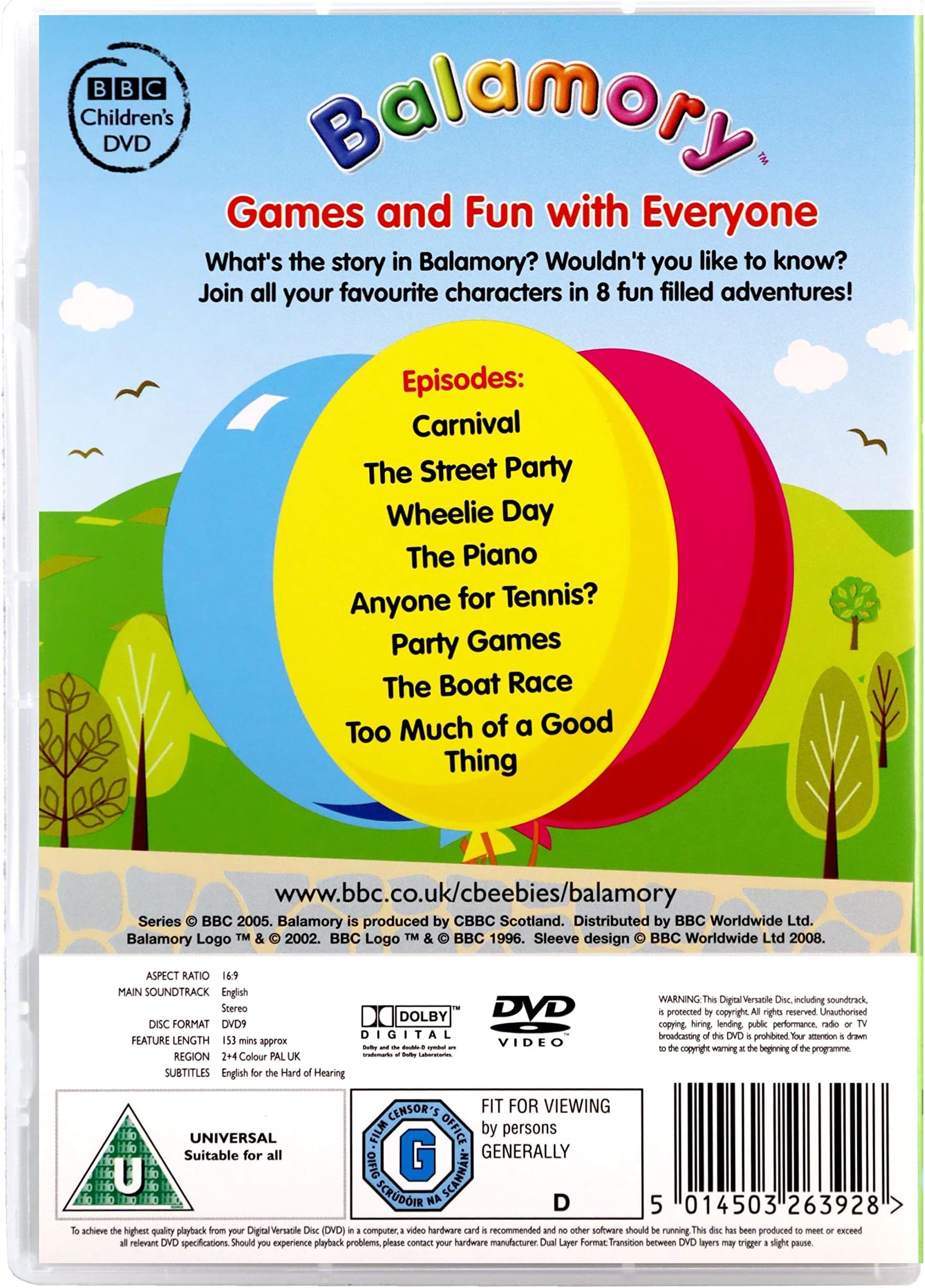 Balamory - Games And Fun For Everyone [DVD]