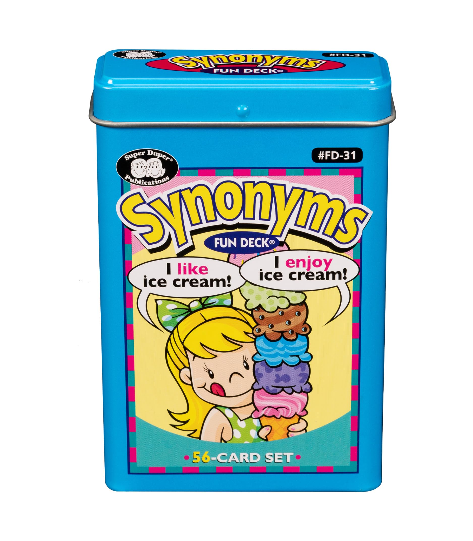 Super Duper Publications | Synonyms Fun Deck Flash Cards | Educational Learning Resource for Children