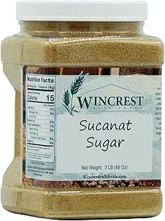 Sucanat Sugar - 3 Lb Tub
