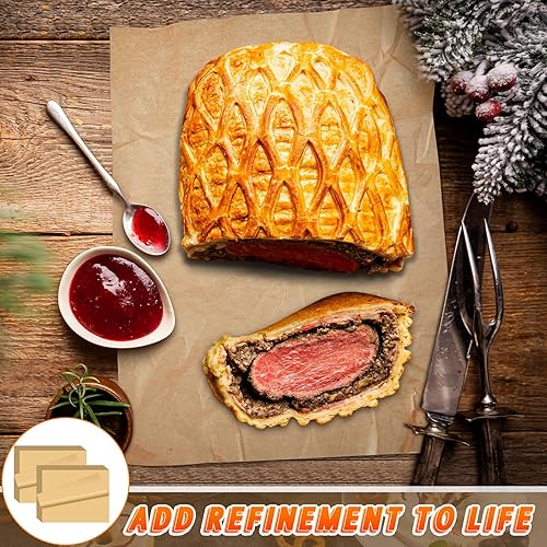 Miniatura 6 de Yeaqee 1000 hojas de papel pergamino sin blanquear de 12 x 16 pulgadas, hoja de envoltura de pan de galletas, papel desechable, para microondas,