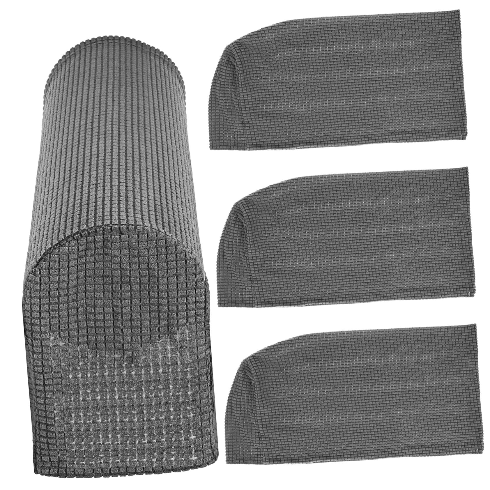 Housses accoudoirs canapé élastiques iplusmile | Lot de 4 protections lavables