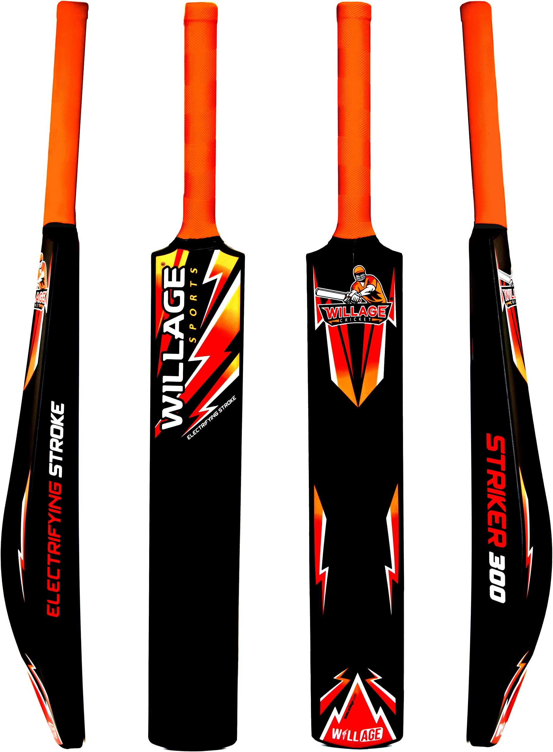 Willage Plastic Bat, Plastic Cricket Bat Hard Plastic, Plastic Bat for