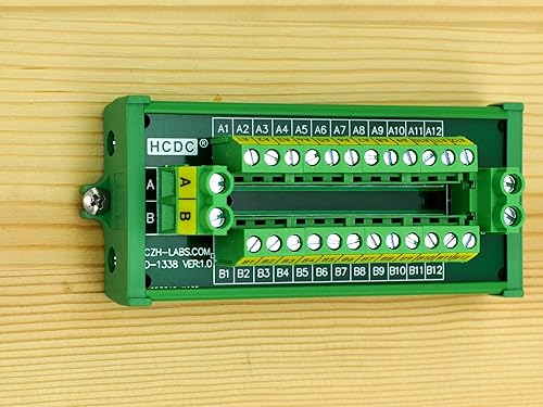 Miniatura 9 de Módulo de distribución de bloque de terminales de posición 30Amp300V 2x12 (montaje de tornillo)