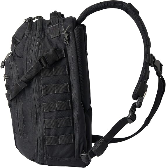 First Tactical Crosshatch Sling Backpack 19L, Shoulder Sling Go Bag for Men and Women