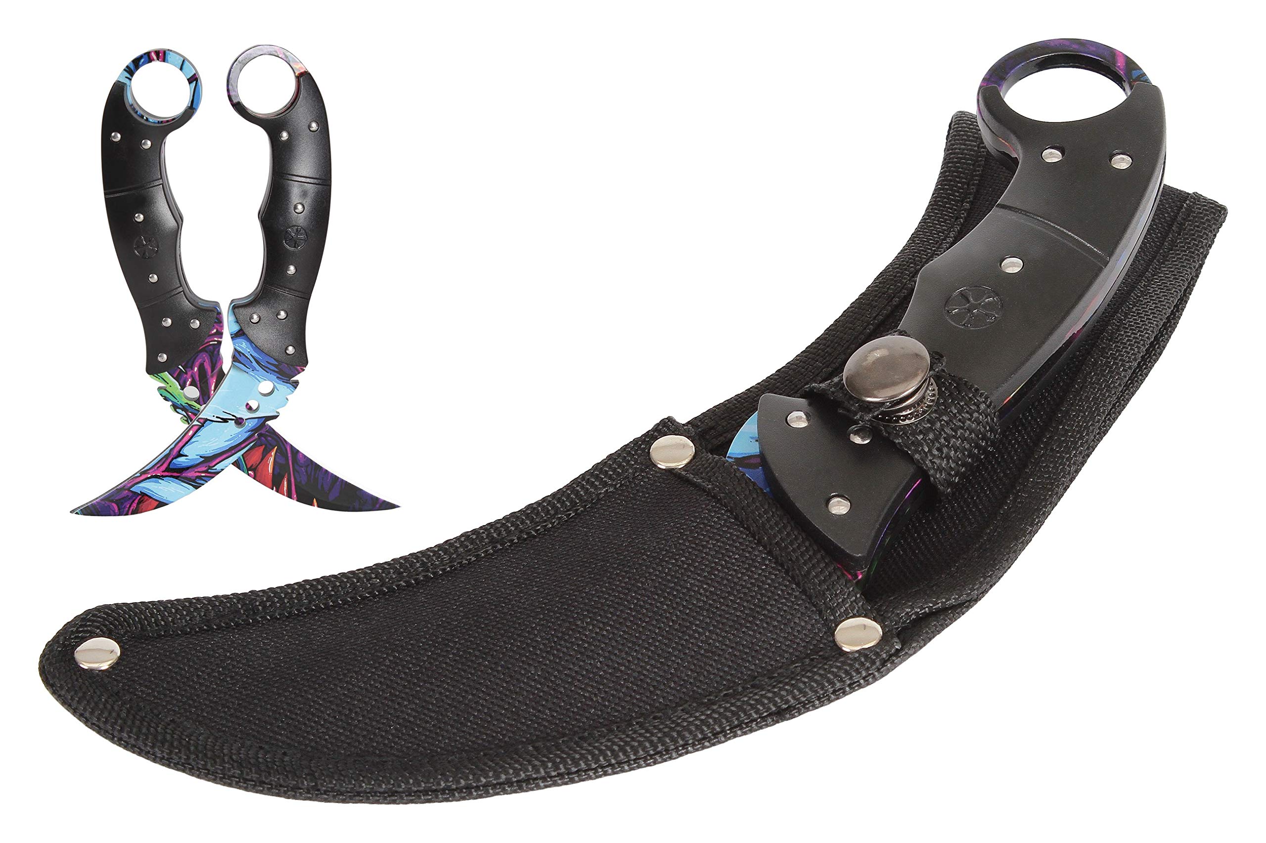 CS GO Karambit Talon Elite - Hyperbeast - CSGO Knife Skin Counter Strike Global Offensive Jagdmesser - Bundle
