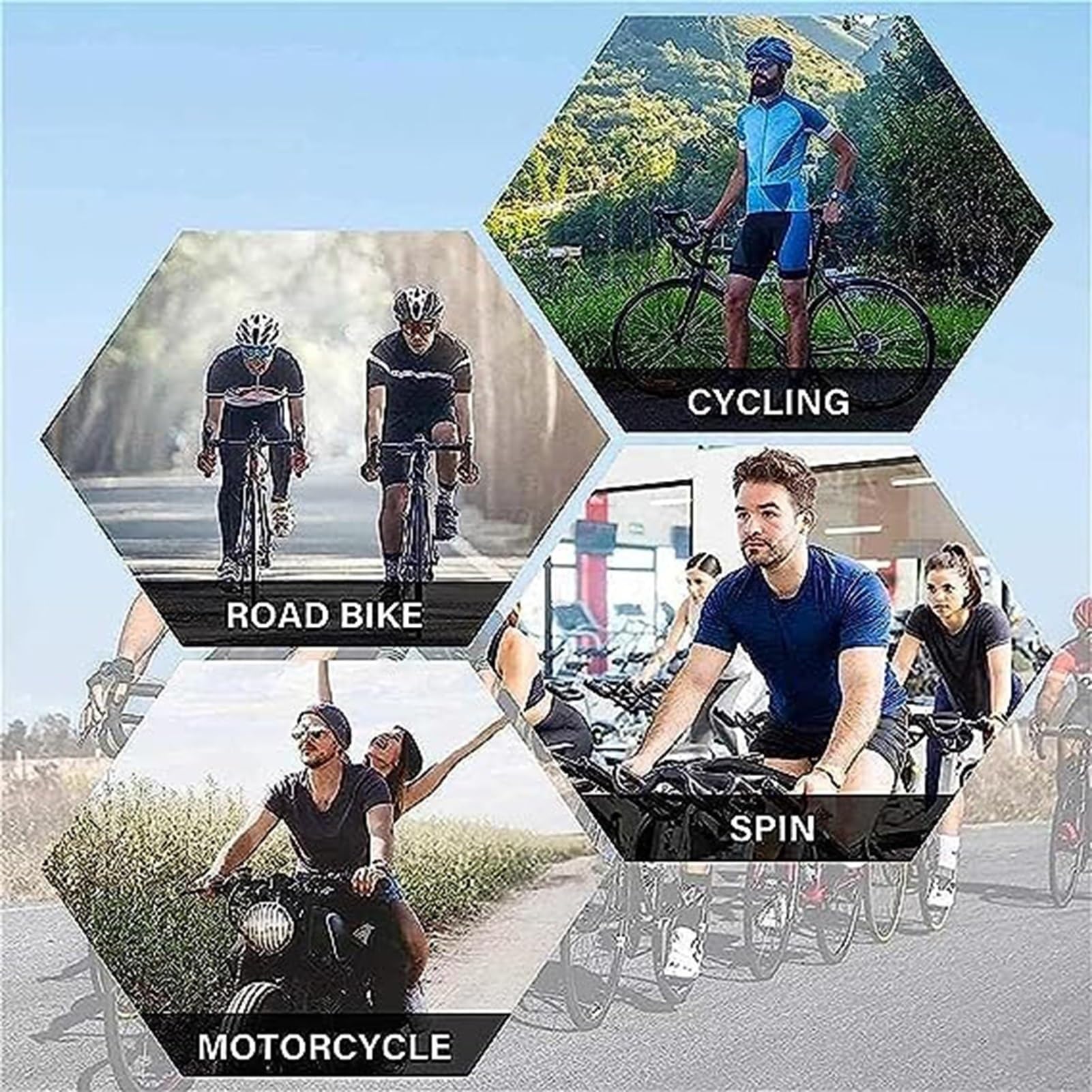 Zestaw męskich letnich spodenek rowerowych z krótkim rękawem i żelowymi spodenkami na szelkach, szorty letnie, oddychające, 9D Gel Padded Bib Short