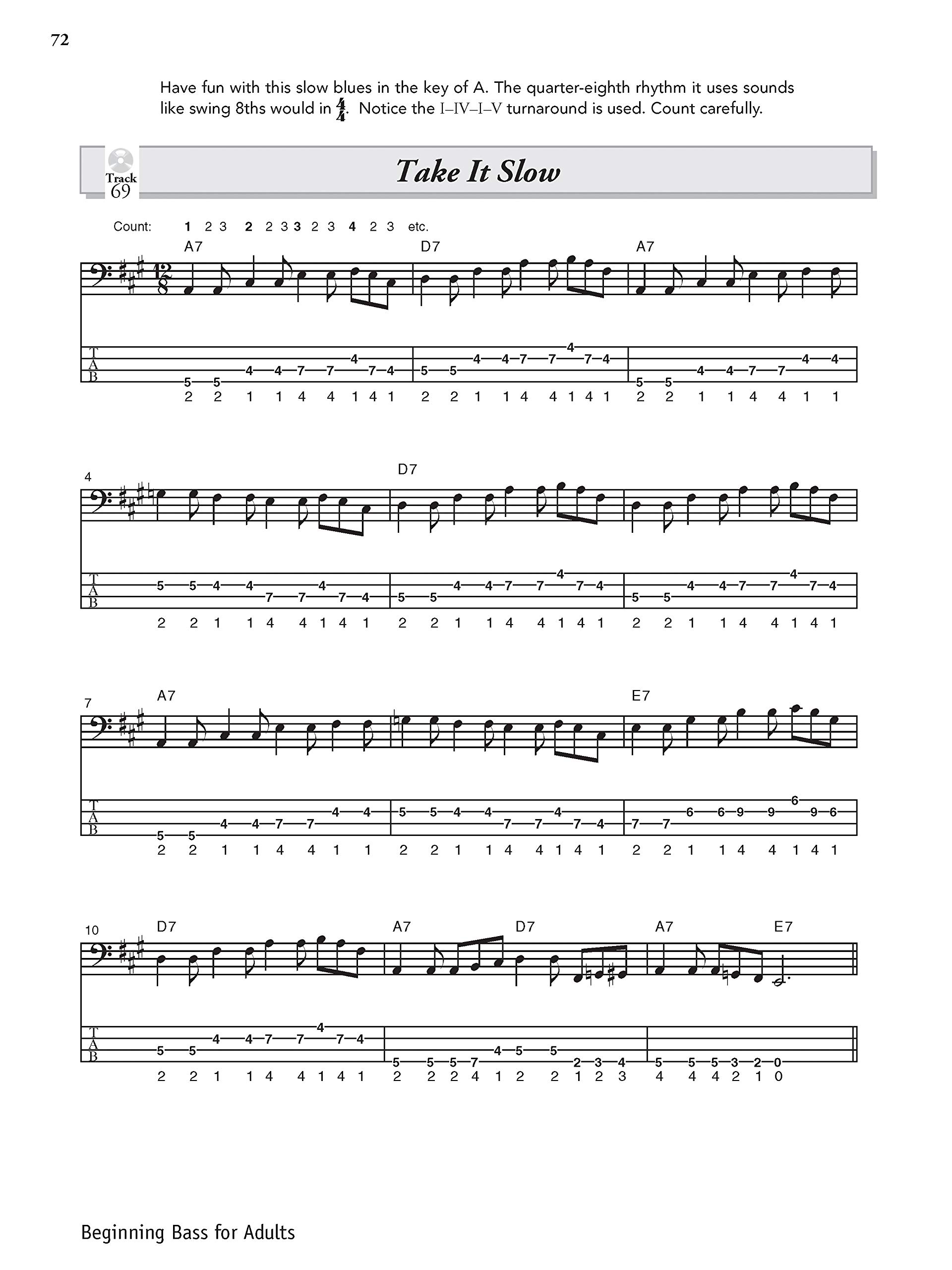 Beginning Bass for Adults: The Grown-Up Approach to Playing Bass