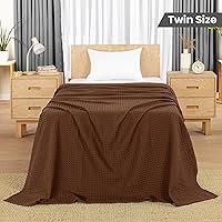 Vista 277 de Utopia Bedding Sage Green 100% Cotton Waffle Blanket 300 GSM [Full - 90x84 Inch] Soft Lightweight Breathable Bed Blanket for All Season