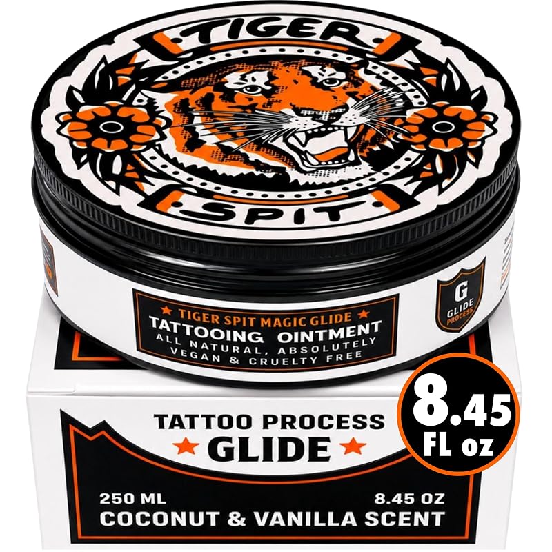 Pomada para tatuagem TIGER SPIT Tattoo Glide, 240 g