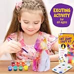 Paint Your Own Cat Lamp Kit, Arts and Crafts for Kids Age 6-8 Girls, Painting Kit Art Supplies for Girls Boys 8-12, Cat Toys Birthday Gifts for Kids Ages 6 7 8 9 10 11 12+