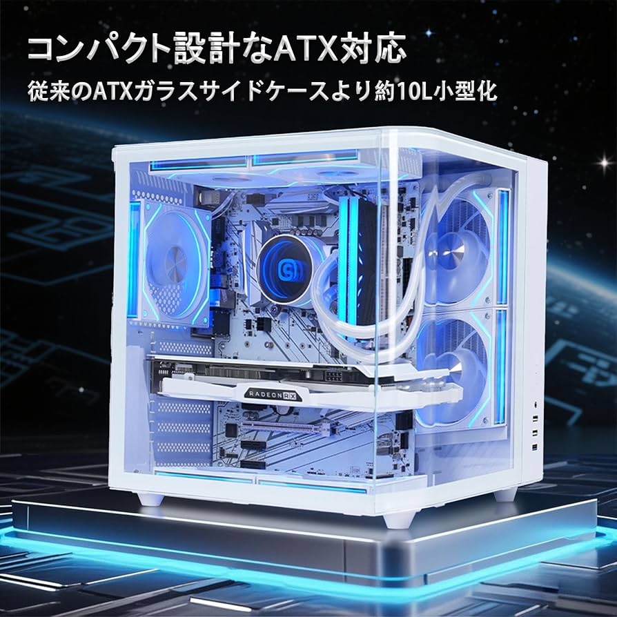 【PCケース定価から3000円値下げ送料込！】MOOTHMUSHI ミドルタワー PCケース定価から3000円値下げ送料込！】MOOTHMUSHI ミドル