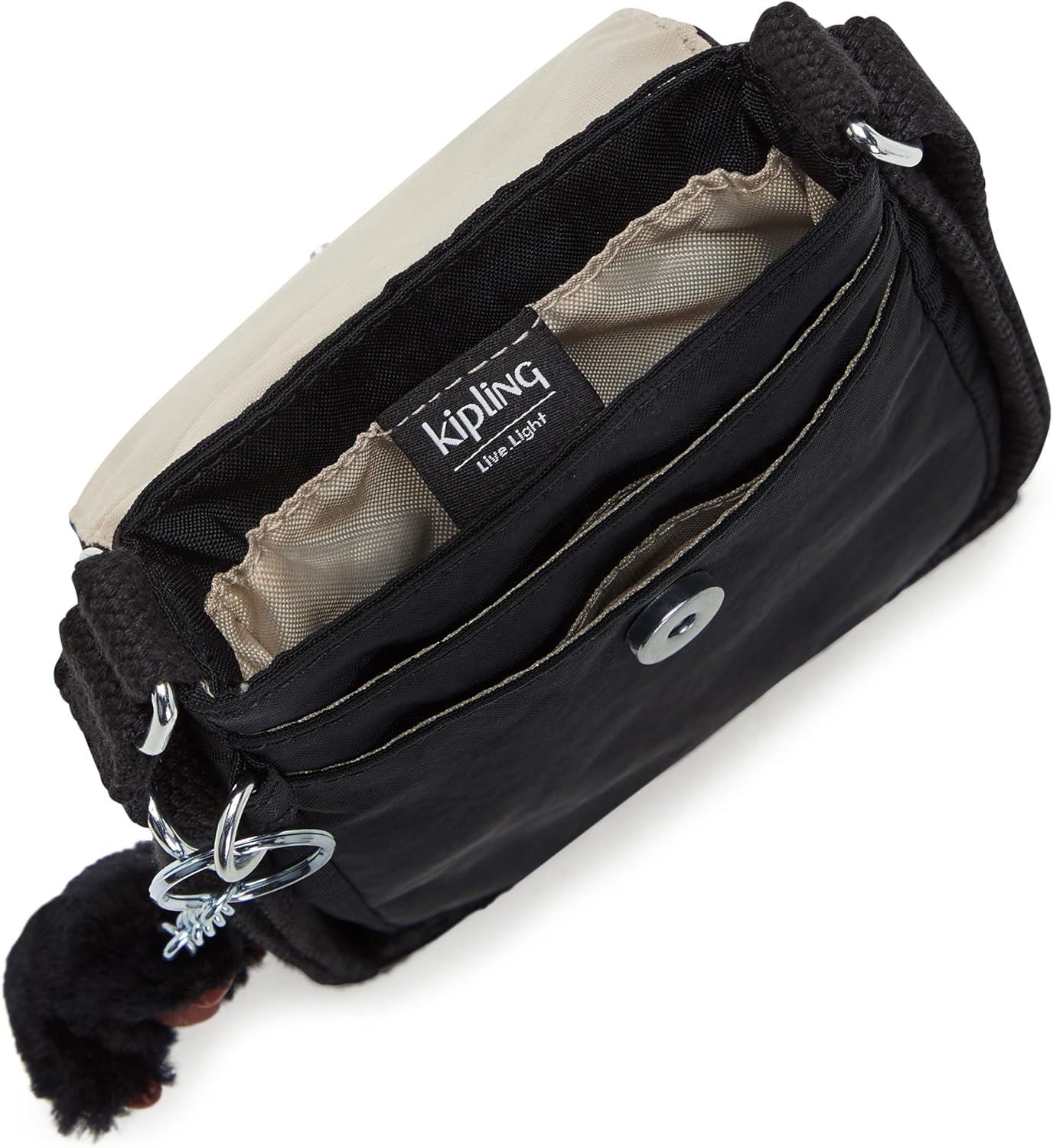 KIPLING KIPLING womens Kipling Women’s Tissy Crossbody Phone Bag, Lightweight Crossbody Mini Bag, Nylon Phone Bag