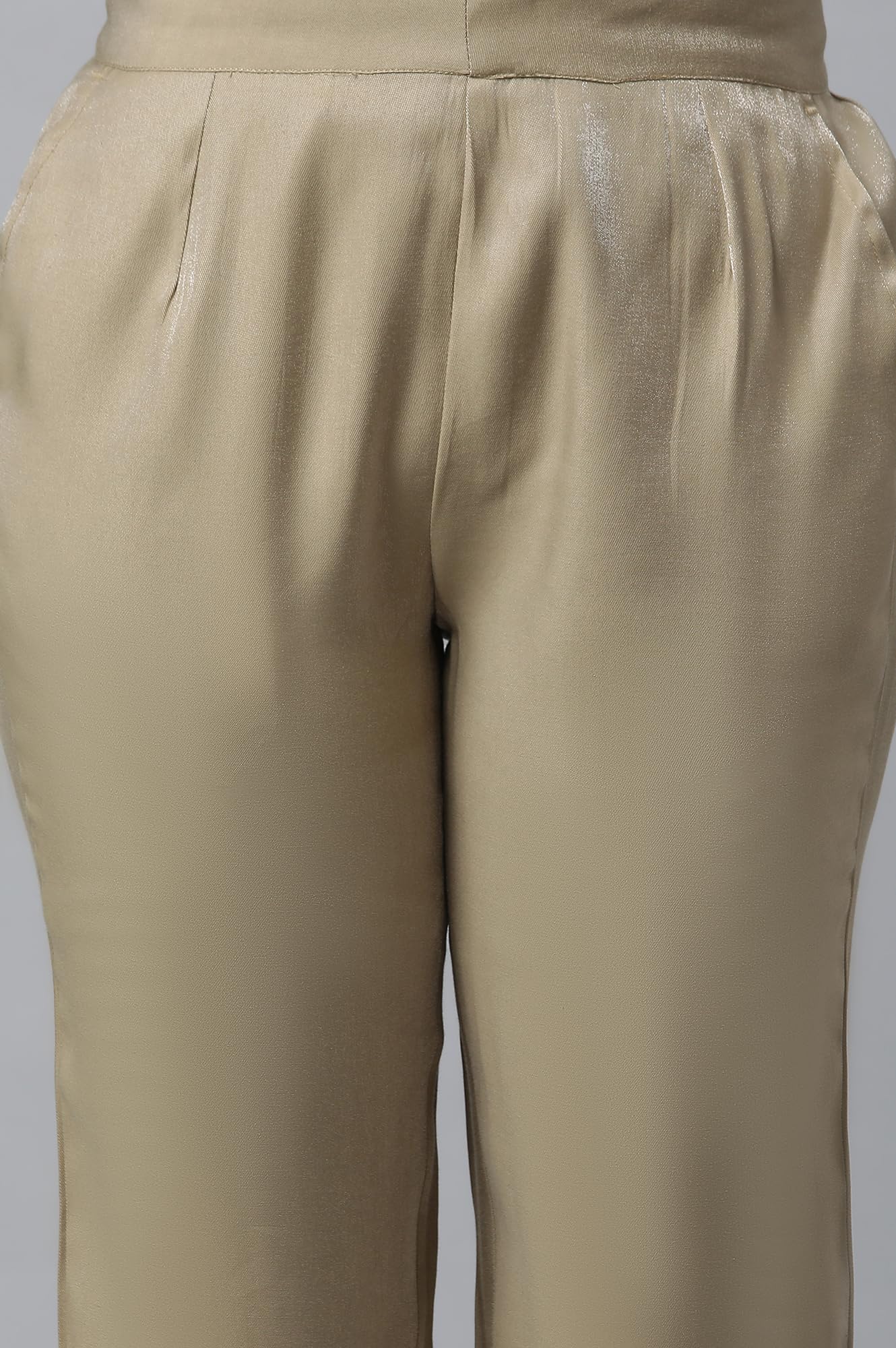 Aurelia Strechable Palazzo - Pantalones de ajuste regular para mujer, longitud hasta el tobillo, pantalones Palazzo de ajuste regular para mujer