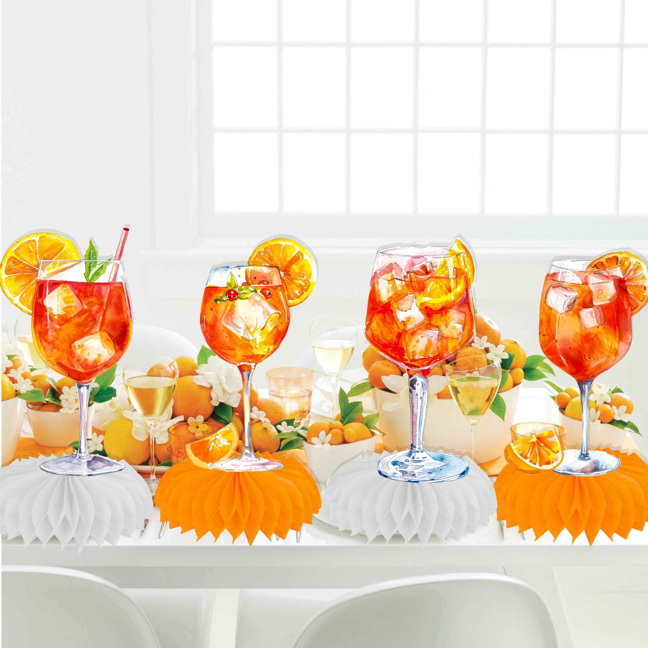 Citrus Aperol Spritz Bar Sign: Bridal Shower Station (Printable
