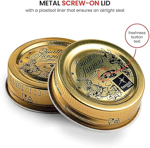 Miniatura 7 de Bormioli Rocco Quattro Stagioni set de 12 frascos de conservas