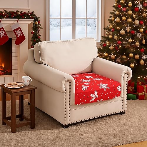 Miniatura 262 de Smiry Fundas de cojín de sofá con estampado, fundas de sofá elásticas y suaves para sofá, funda de sofá antideslizante lavable protector de muebles
