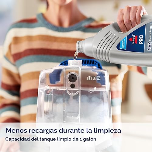 Miniatura 5 de Limpiador de alfombras vertical para mascotas BISSELL TurboClean Pet XL, herramienta para manchas difíciles en tapicería y fórmula incluida, 3746
