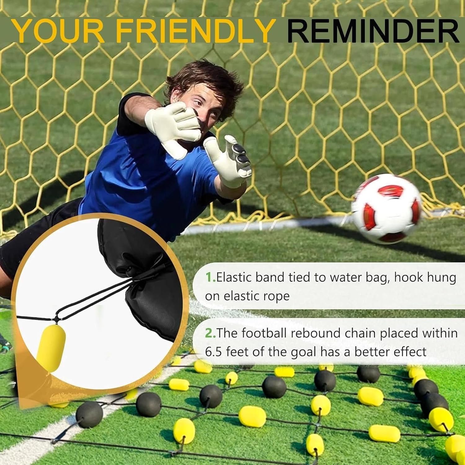 Goalkeeper Training Equipment,Multiple Different Refraction Angles -2 Styles(A:2.8x2m/2x1.6m,B:Bracket Rebound Chain + Moving Wheels + Simulated Human Wall Screen)