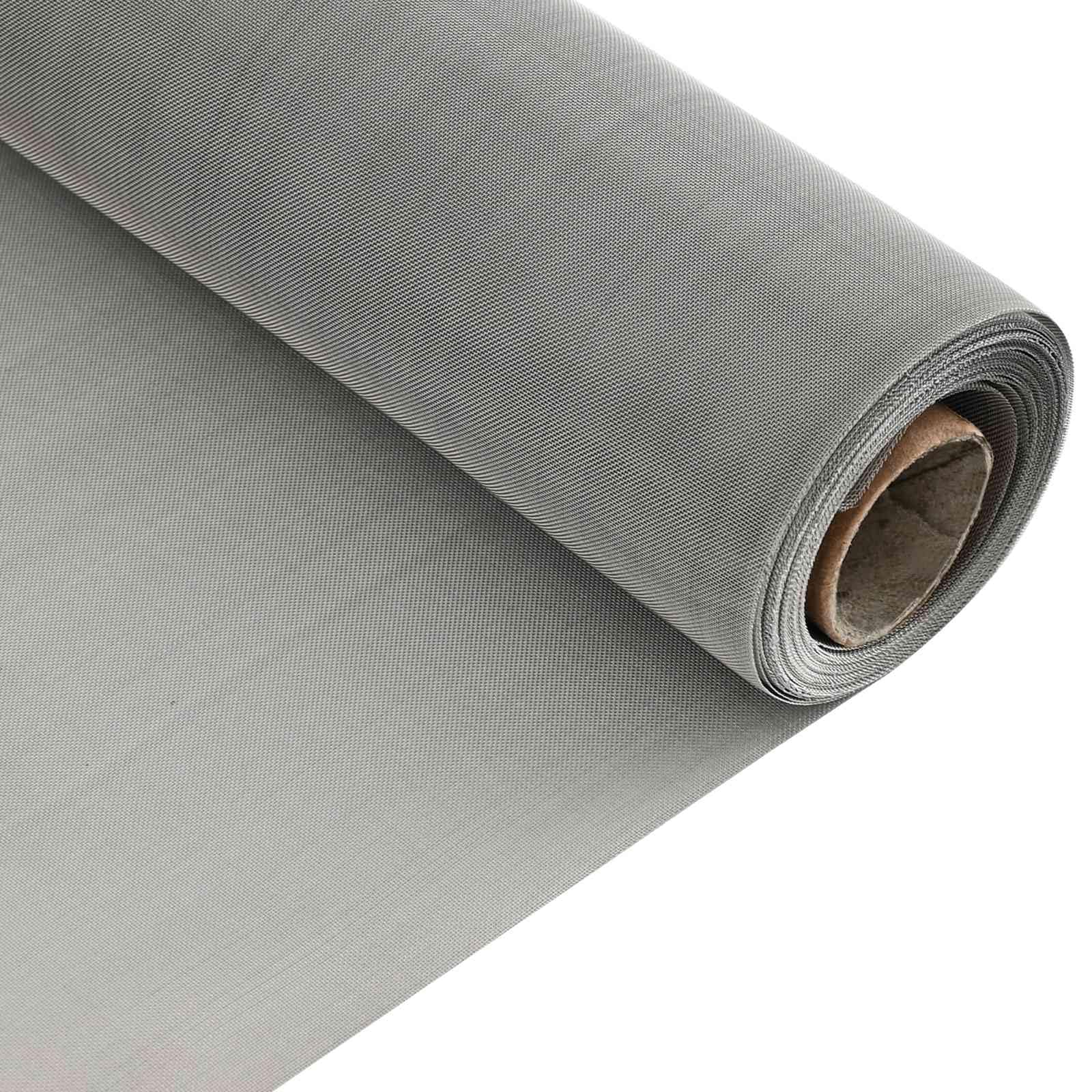 vidaXL Pantalla de Malla 120 x 1000 cm 60 Mesh Acero Inoxidable 201
