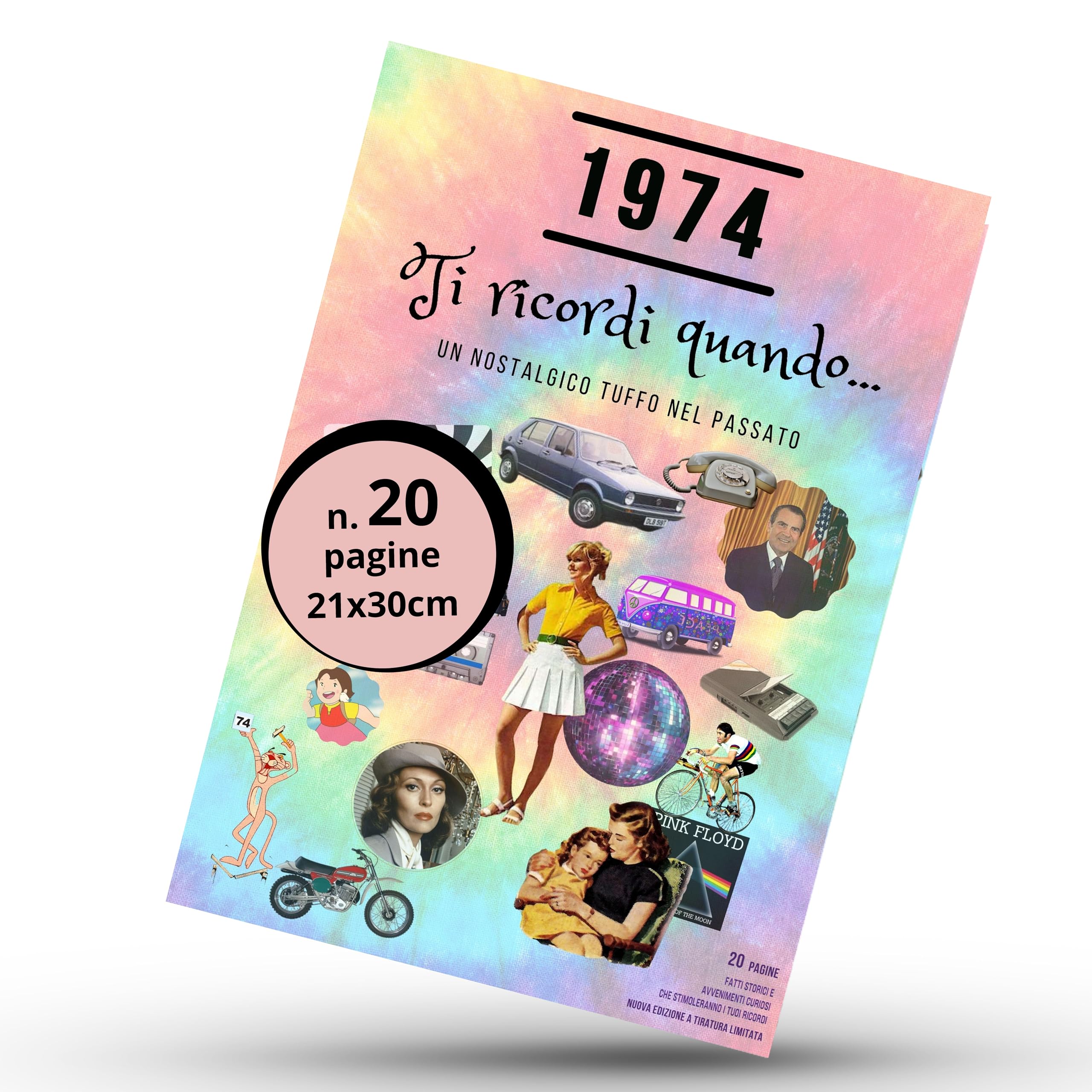 Biglietto Di Auguri Per 50&deg; Compleanno &ndash; Per Nuora &ndash; Divertente E Rosa &ndash; Anno 1975