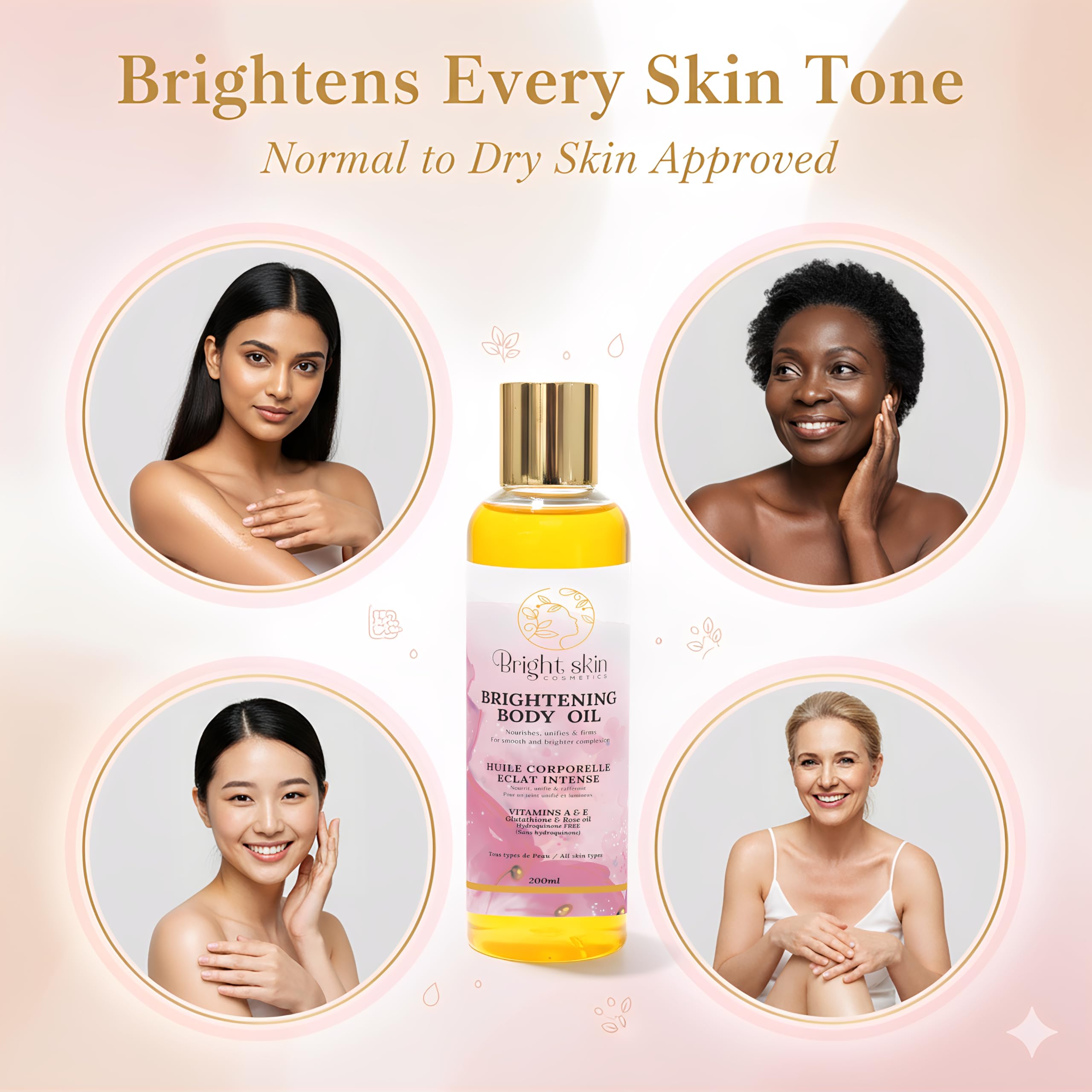 glutathione rosehip lightening oil Amazon.com : Bright Skin Cosmetics Best Brightening Body Oil (6.5 oz)