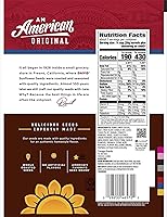 Vista 2 de David BBQ - Semillas de girasol, 5.25 onzas, (2 paquetes) tostadas y saladas