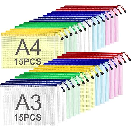 pochettes plastiques zippées