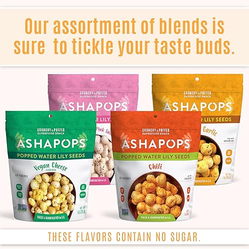Vista 25 de Ashapops - Semillas de lirio de agua sin gluten vegano paleo sin nueces libre de soya