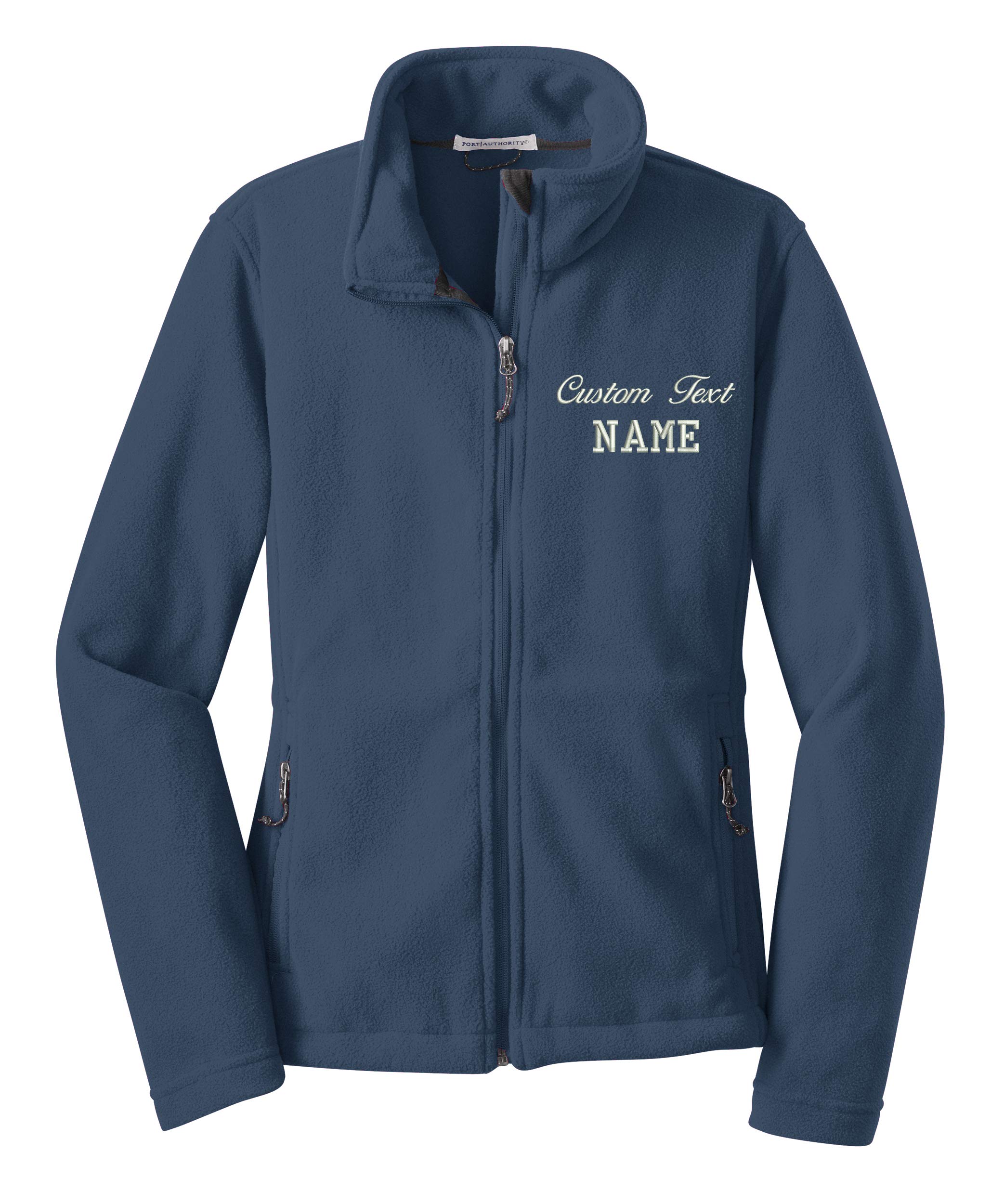 INK STITCHWomen L217 Custom Stitching Embroidery Fleece Jackets - Multicolors