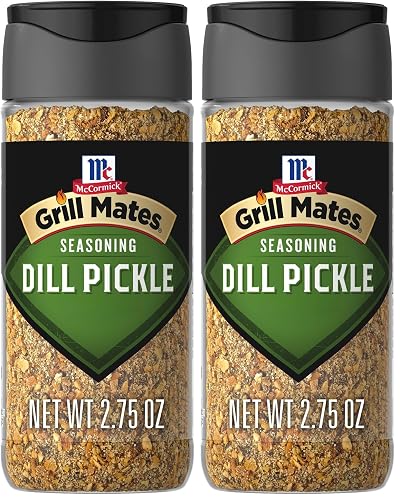 McCormick Grill Mates Dill Pickle Seasoning, 2.75 oz (Pack of 2)