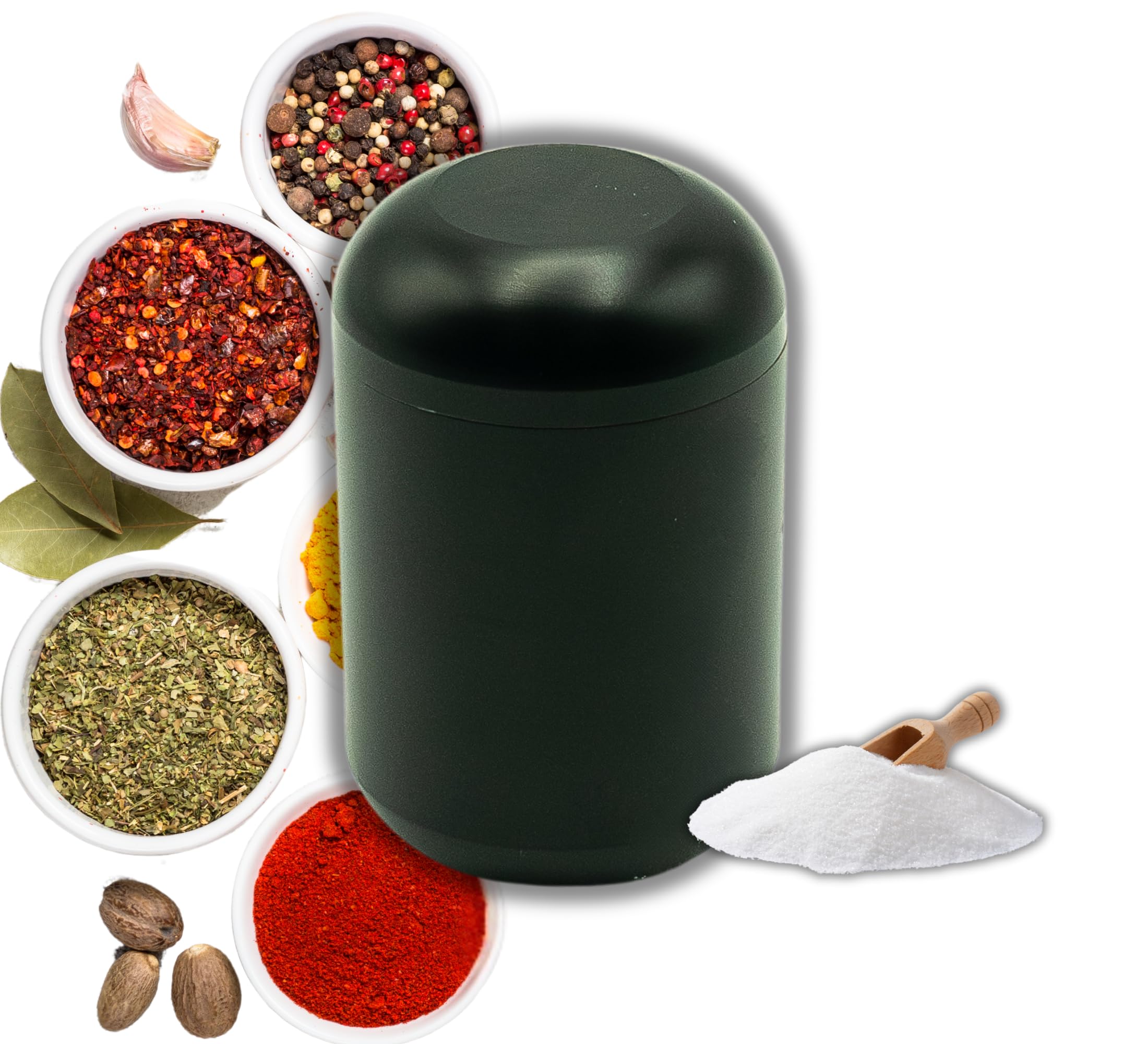 2.7oz Mini Tea Tin Canister (Black)