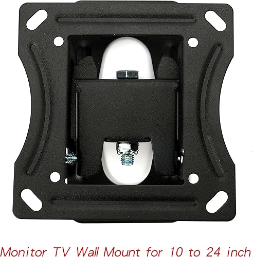 Miniatura 4 de Soporte giratorio para monitor de 10-24 pulgadas para LED LCD curvado y pantalla plana soporte de pared universal para VESA 75x75-100x100