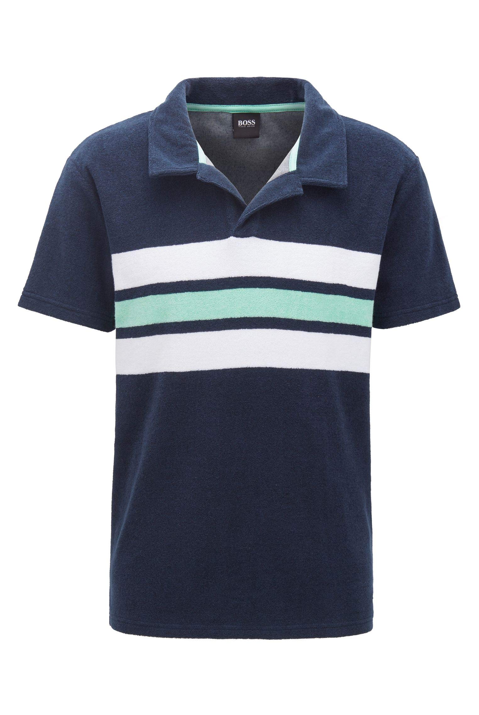 Polo de Plage en Molleton BOSS Hommes avec Finitions Premium en Coton - 4